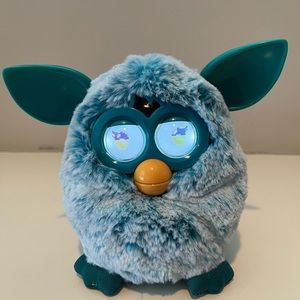 Furby Blue Teal Aqua Pet